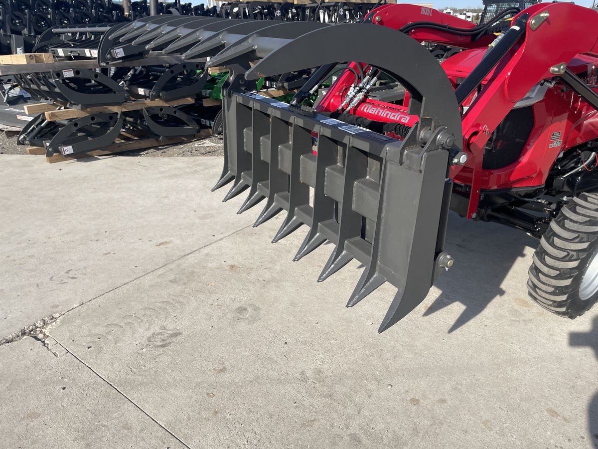 CID CTGRDC60 60" Dual Cylinder Grapple Rake — photo 1