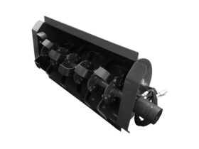 IronCraft Co. DT44 44" Low Flow Mini Skid Rotary Tiller